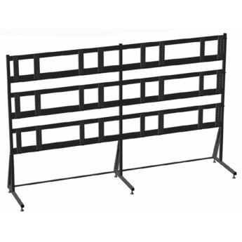 Модульный комплект креплений для видеостены напольного типа; конфигурация 4х3 дисплея; подходит для дисплеев с диагональю 46, 47, 55, 60" и весом до 85 кг, цвет черный и белый ANTALL N-3X4 Модульный комплект креплений для видеостены напольного типа; конфигурация 4х3 дисплея; подходит для дисплеев с диагональю 46, 47, 55, 60" и весом до 85 кг, цвет черный и белый ANTALL N-3X4