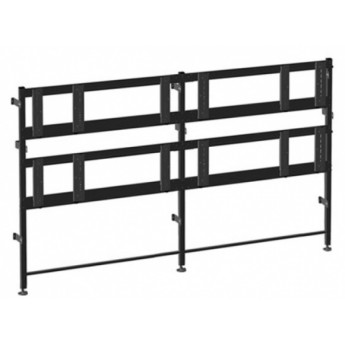 Модульный комплект креплений для видеостены напольного-стенового типа; конфигурация 2х3 дисплея; для дисплеев с диагональю 46, 47, 55, 60" и весом до 85 кг, цвет черный и белый ANTALL NS-2X3 Модульный комплект креплений для видеостены напольного-стенового типа; конфигурация 2х3 дисплея; для дисплеев с диагональю 46, 47, 55, 60" и весом до 85 кг, цвет черный и белый ANTALL NS-2X3